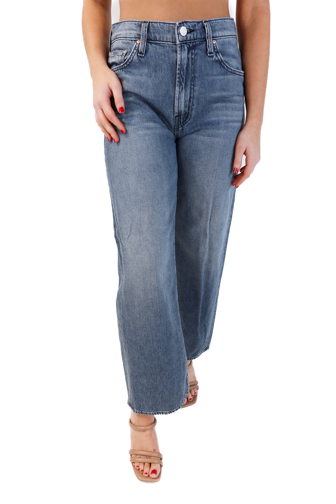 Mother The Dodger Ankle Jeans (25; retails for $258)