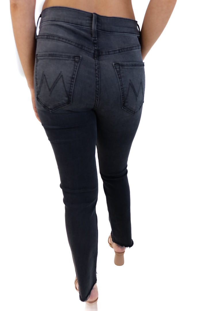Mother Faded Black Jeans (27; retail $248)