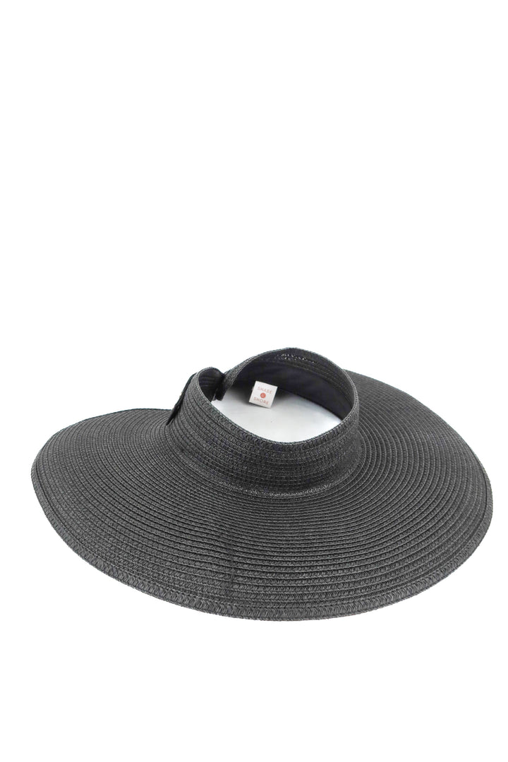 Shade and shore black rattan hat