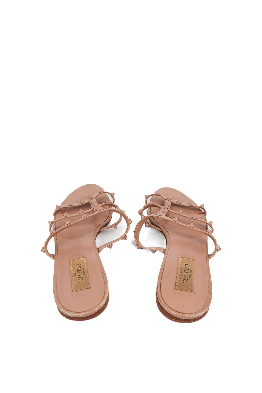 Valentino nude studded sandals (40)