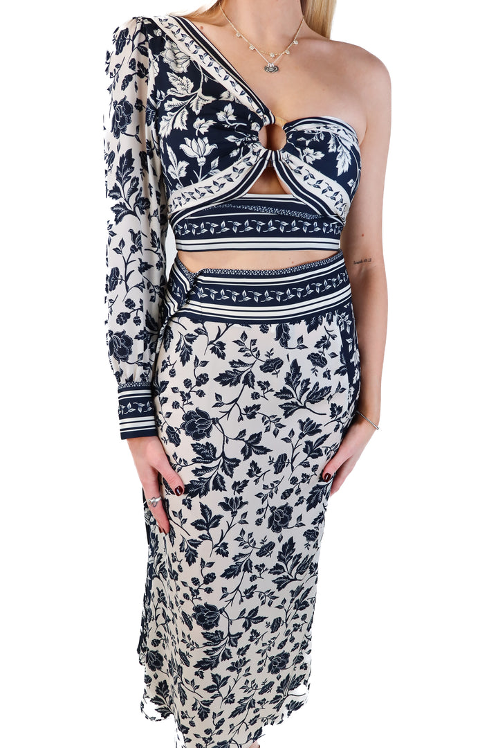 Ba&sh navy/white floral set (36; retails for $235)