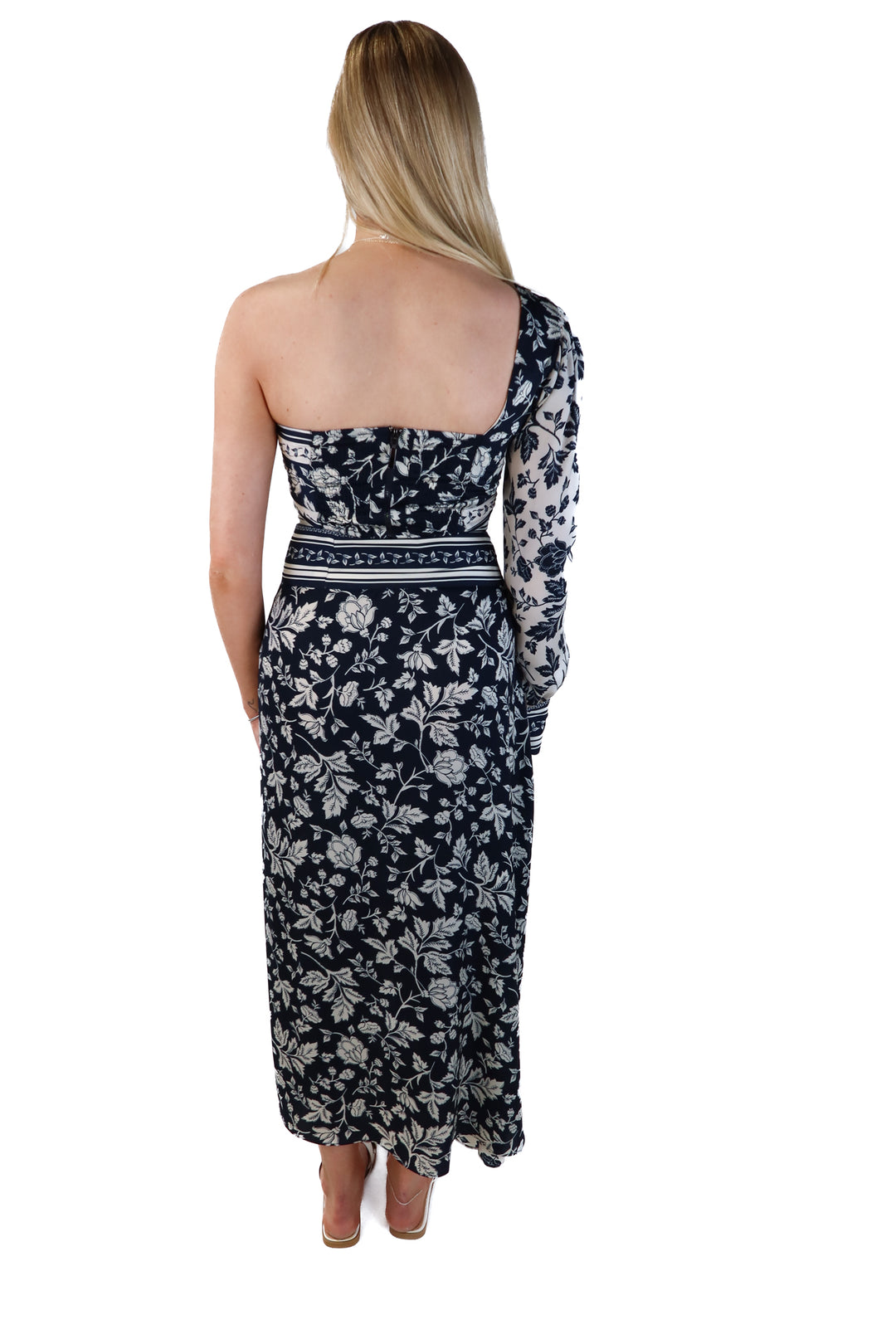 Ba&sh navy/white floral set (36; retails for $235)