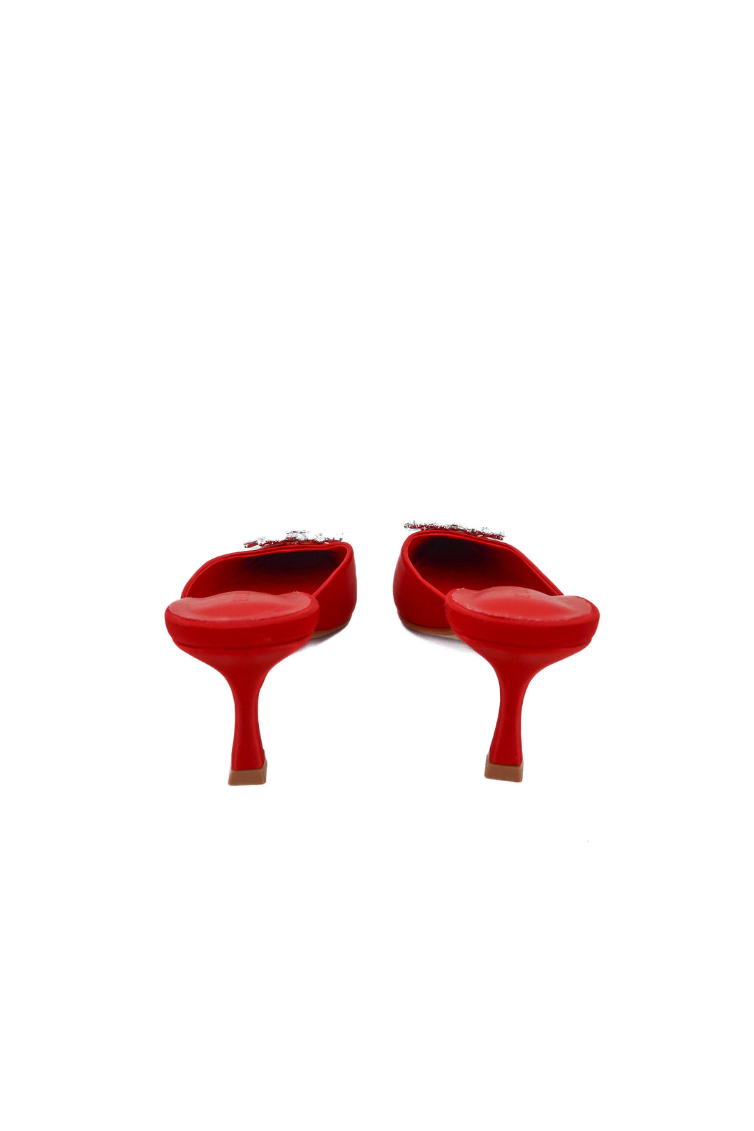 schutz red kitten heel pumps (10; retail $175)