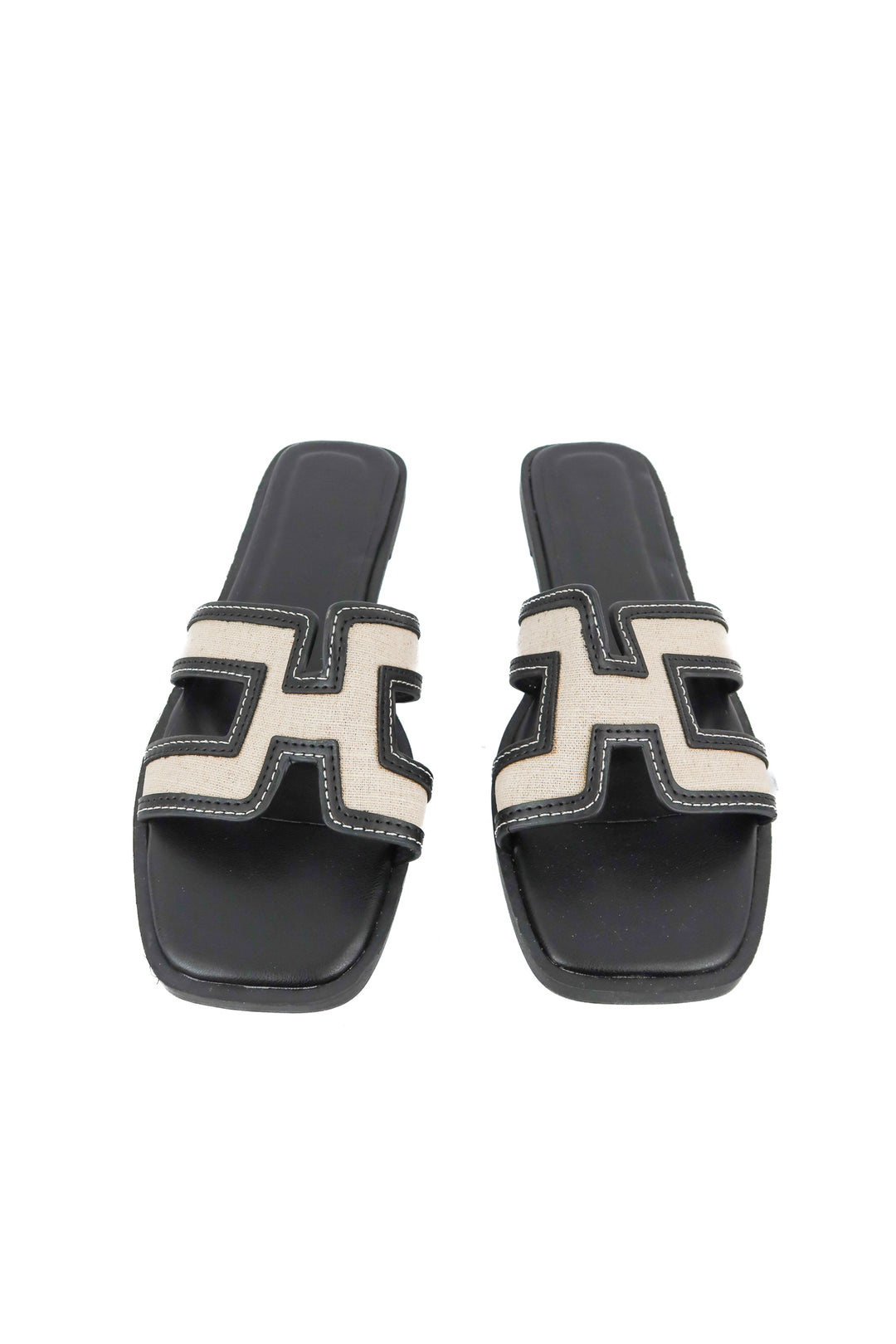 Billini black and cream sandals (10)