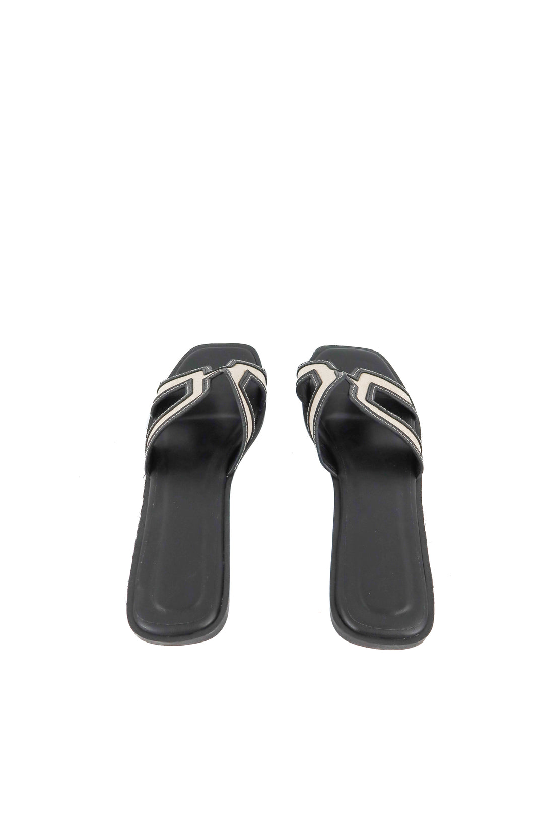 Billini black and cream sandals (10)
