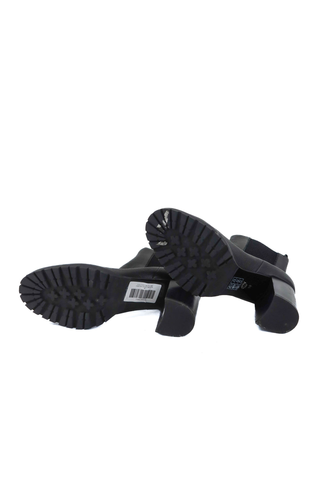 paige black platform bootie (10; retail $428)