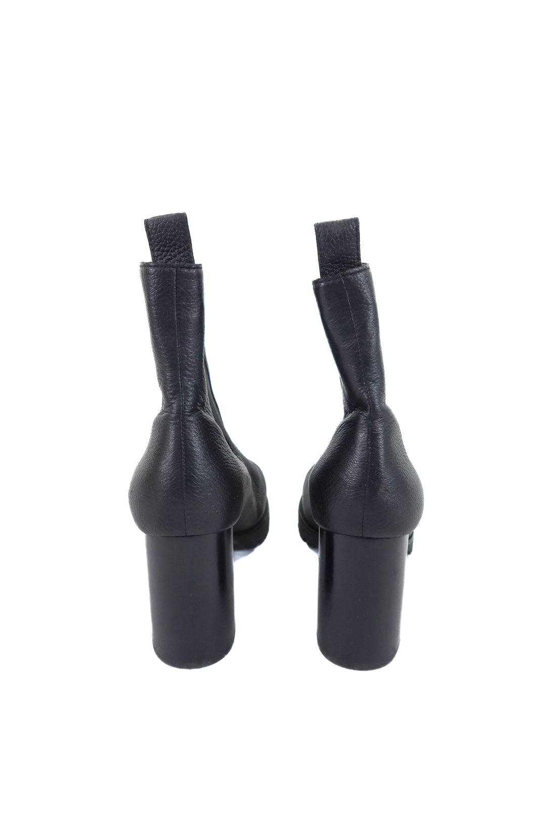 paige black platform bootie (10; retail $428)
