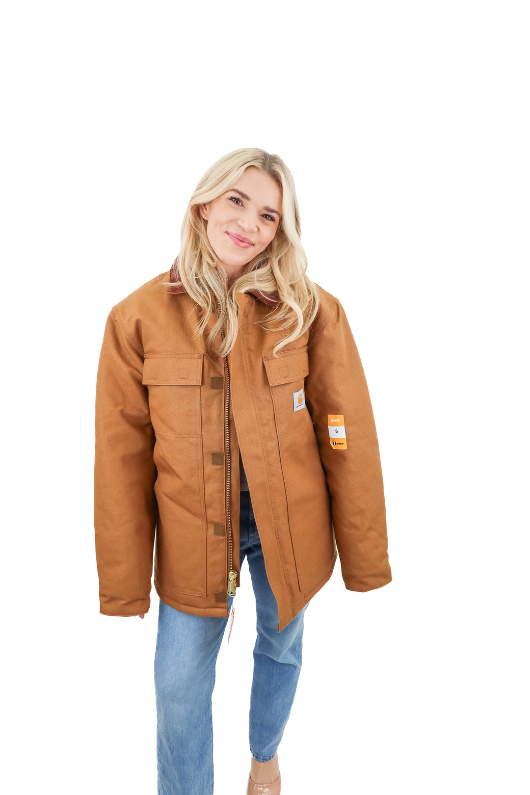 carhartt loose fit jacket (s; retail $99.99)