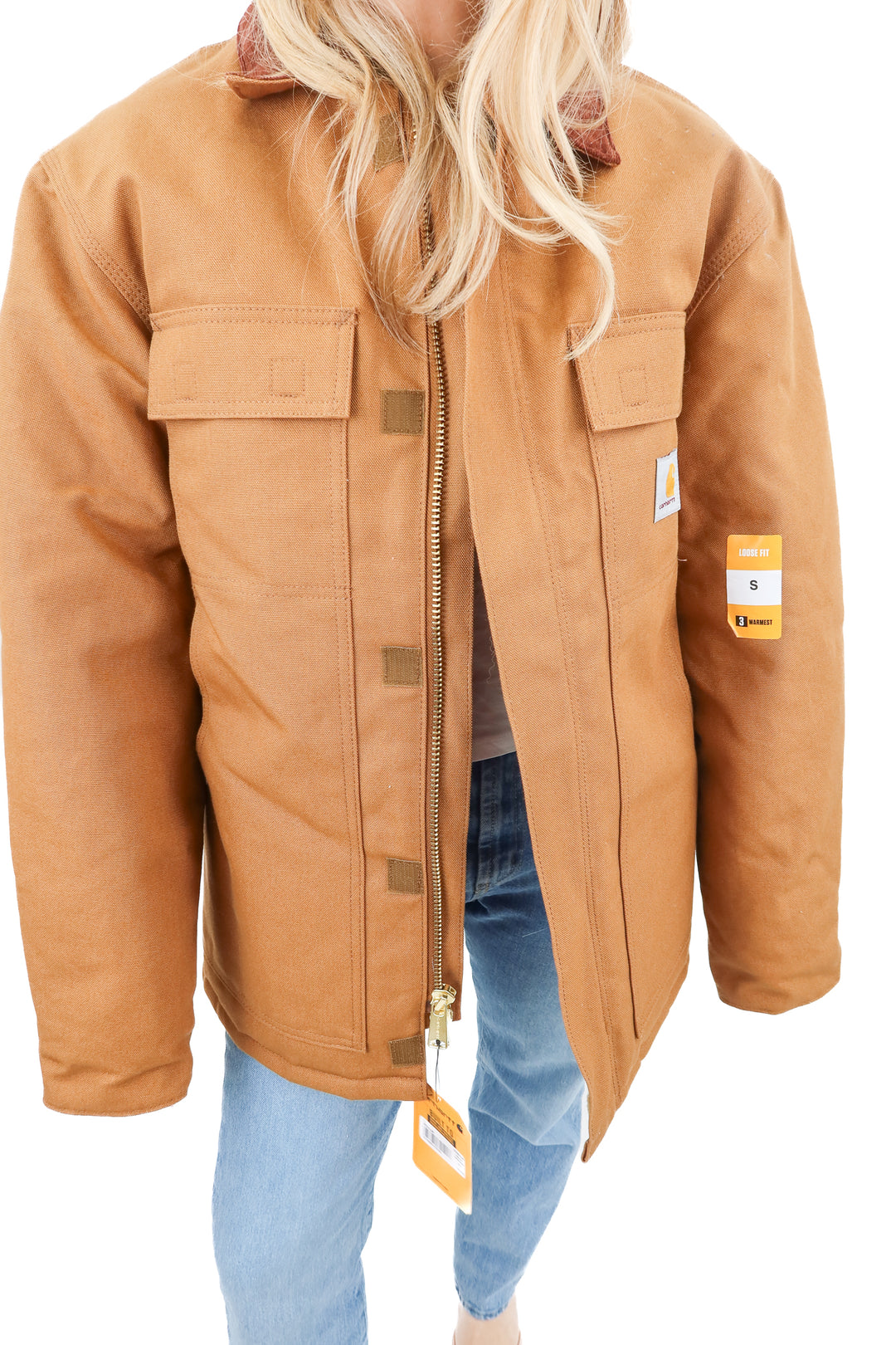 carhartt loose fit jacket (s; retail $99.99)