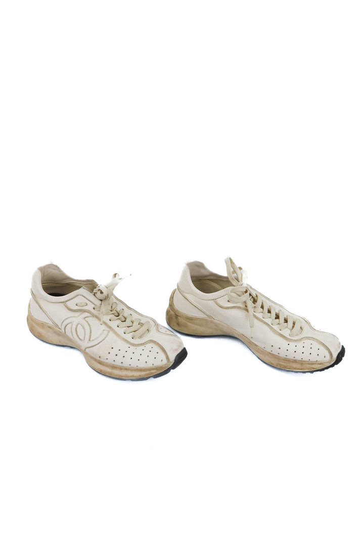 chanel white sneaker (11; retail $1,350)