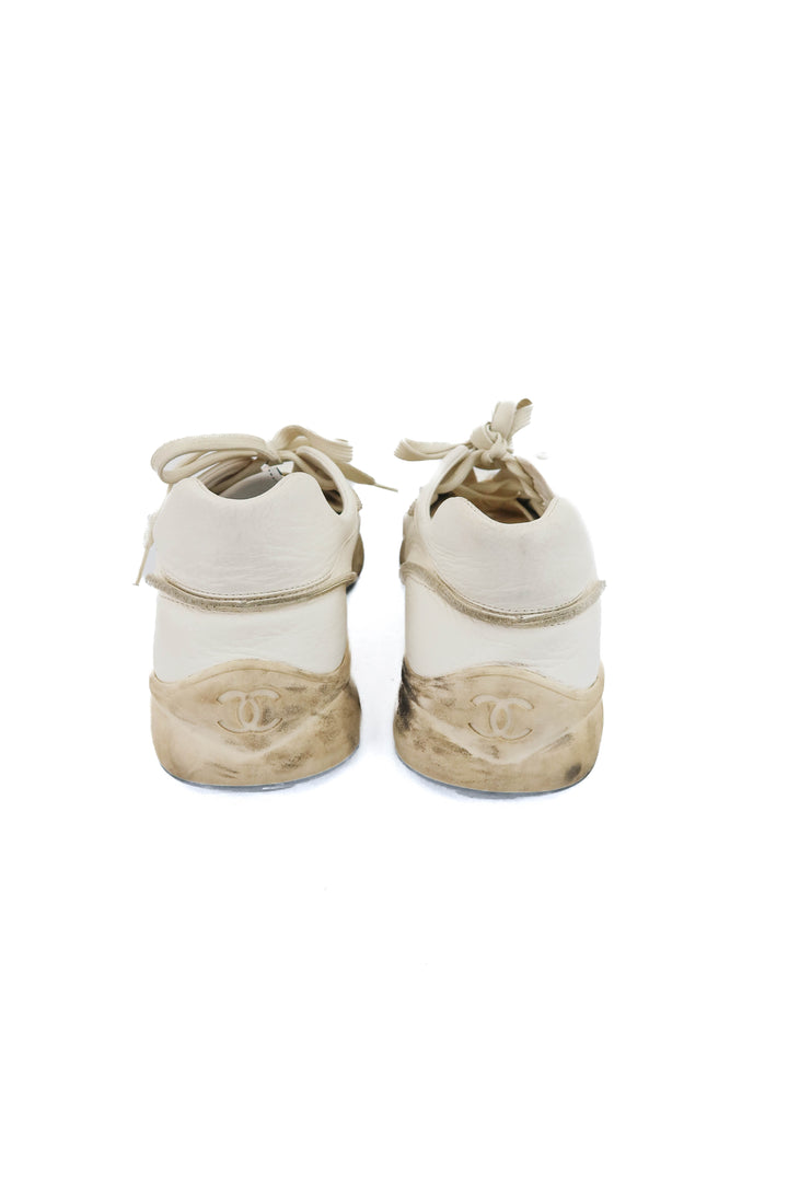 chanel white sneaker (11; retail $1,350)
