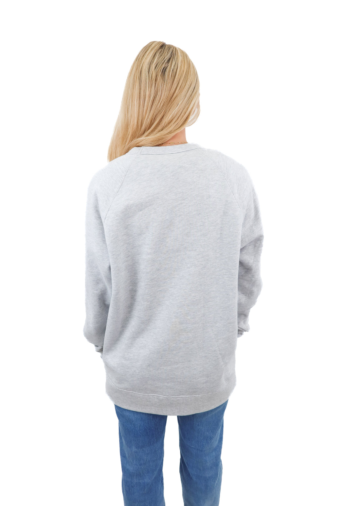 oilers football crewneck (m; retail $65)