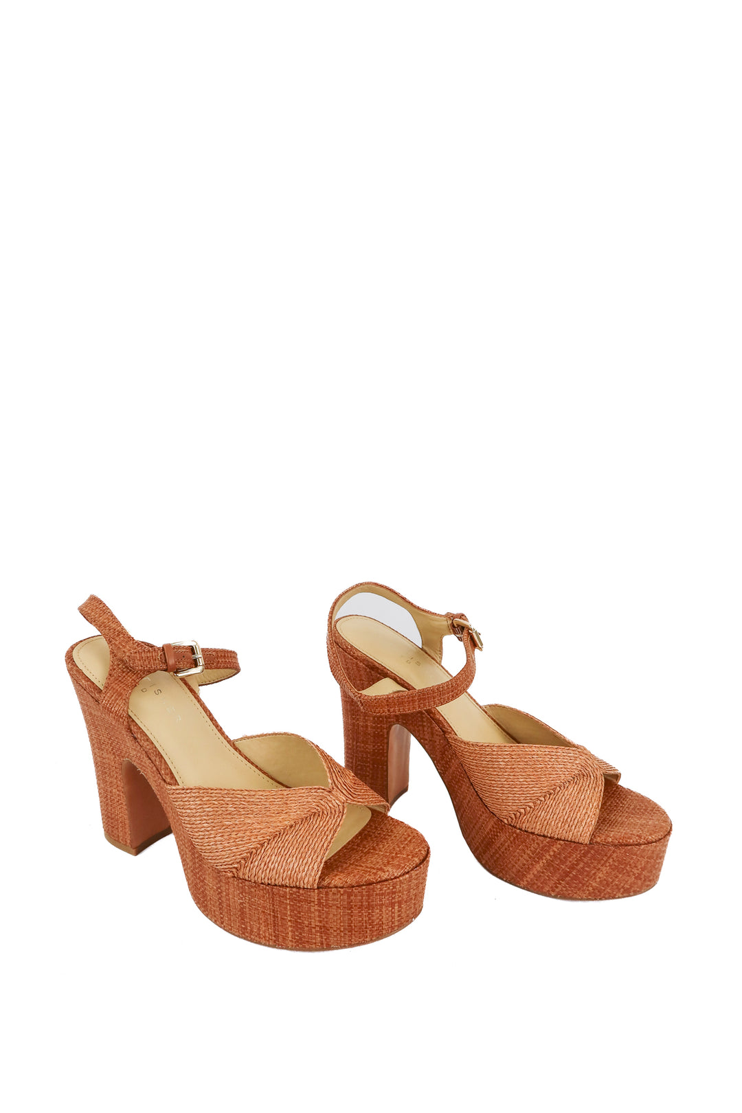 Marc Fisher rattan heels (10M)