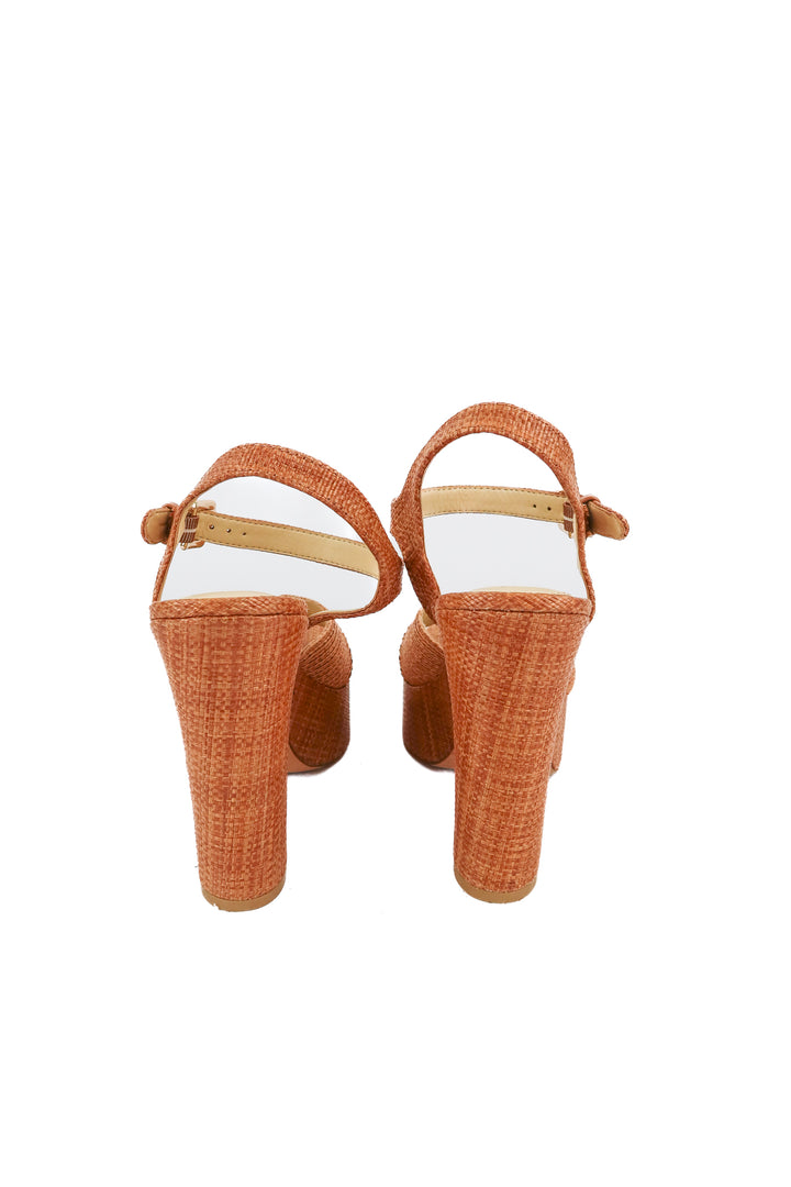 Marc Fisher rattan heels (10M)