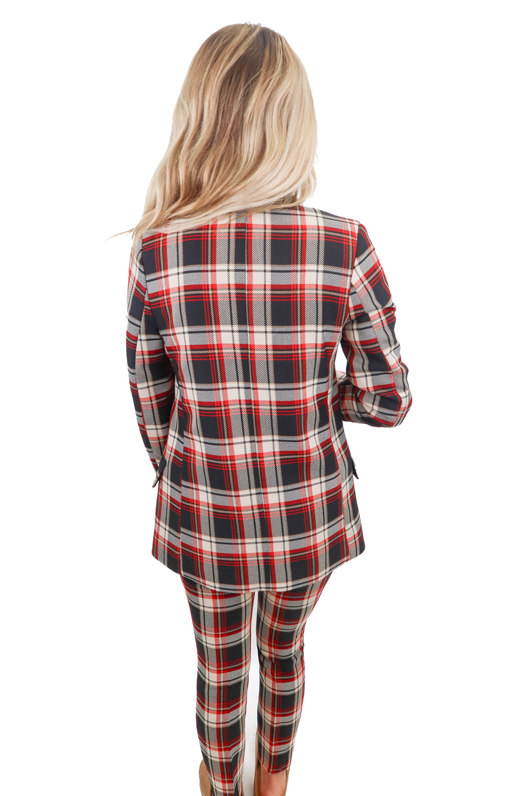 h&m plaid blazer set (0)