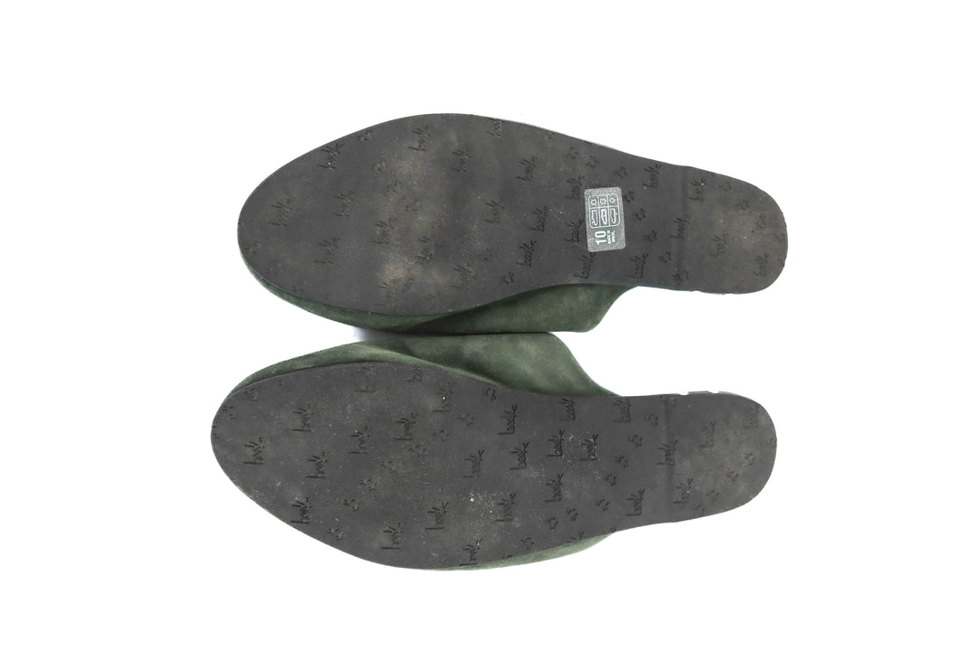 beek green suede mule (10)