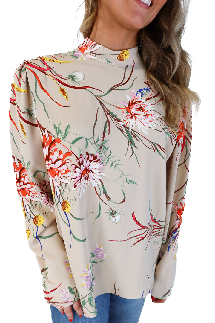 H&M Floral Blouse (M)