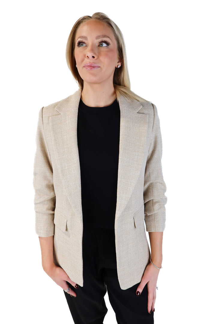 H&M Flax Blazer (S; retails for $50)
