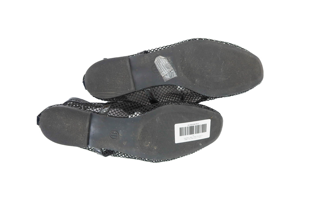 a new day black mesh flats (11)
