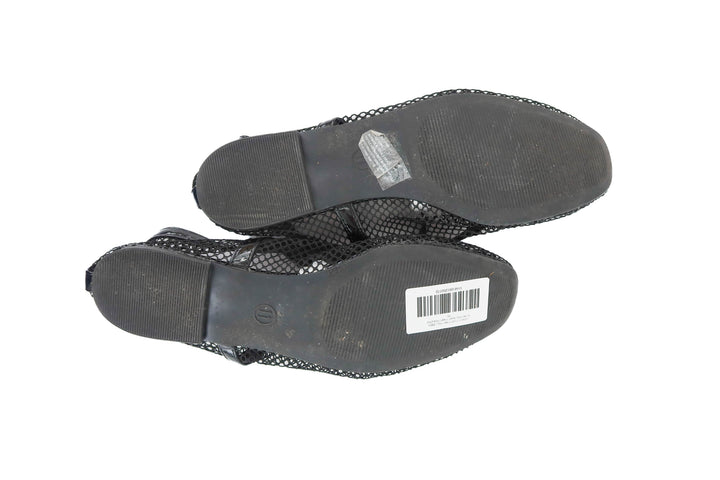 a new day black mesh flats (11)