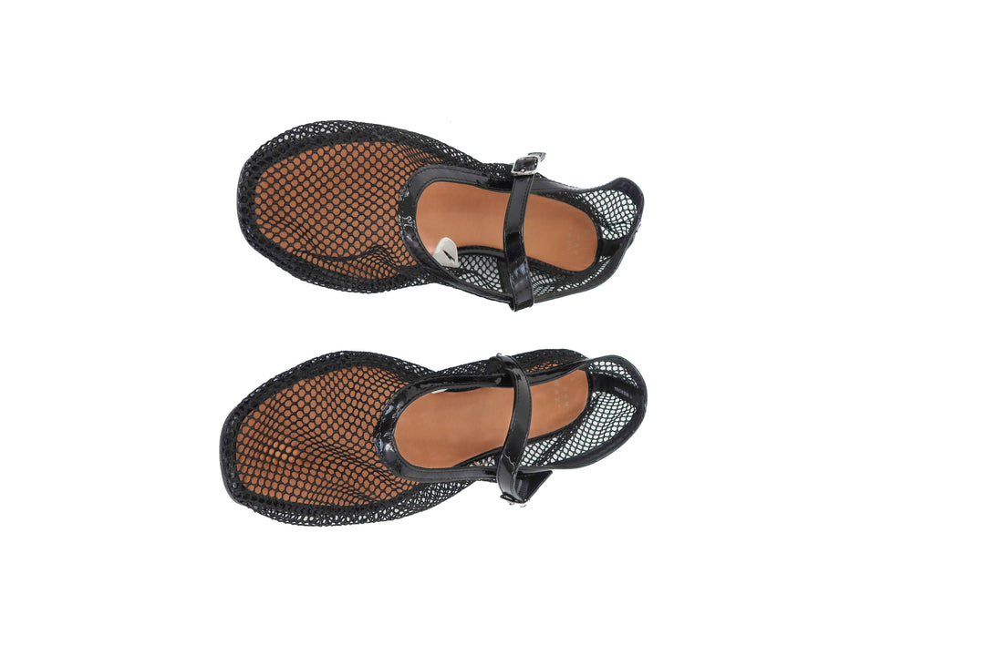 a new day black mesh flats (11)