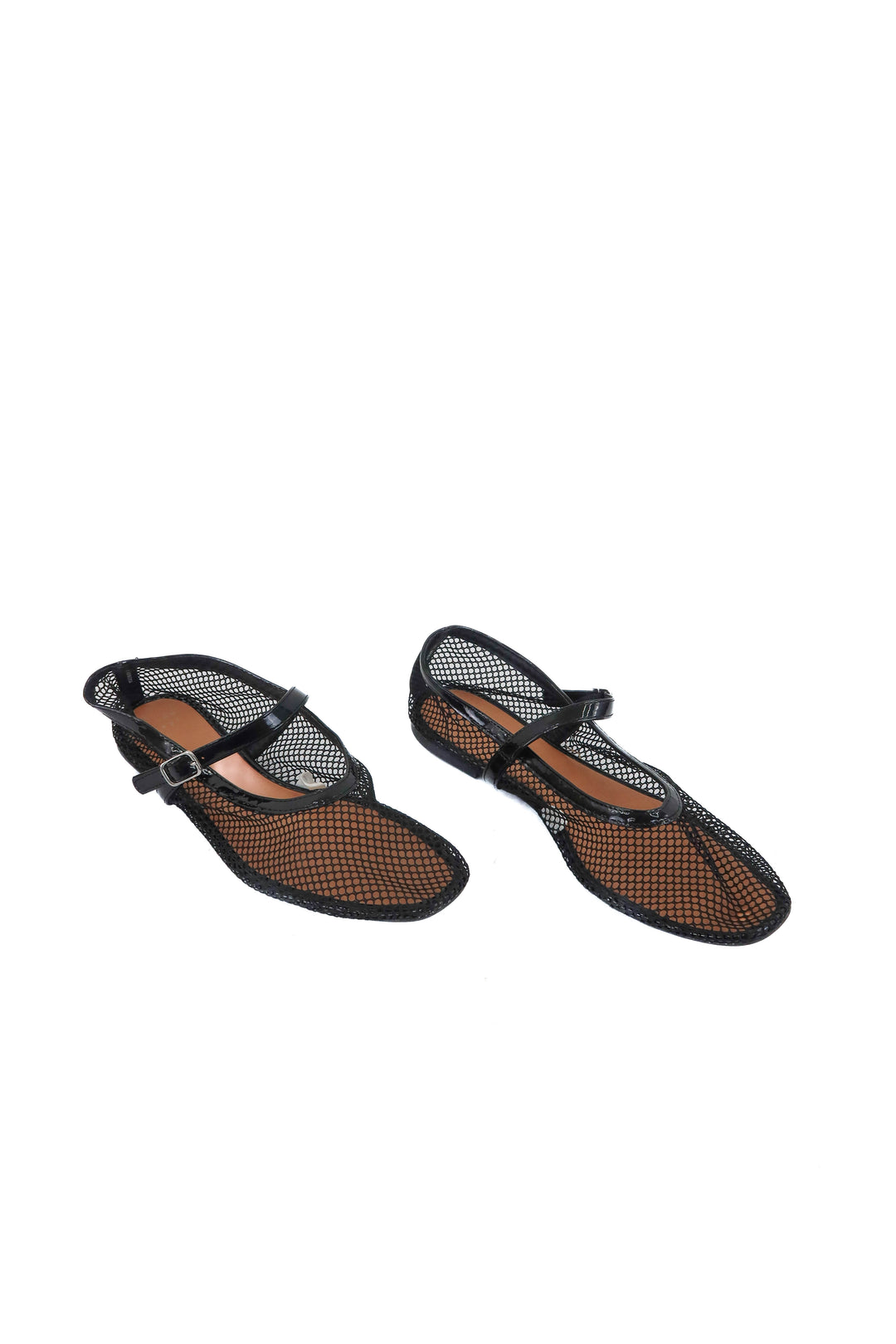 a new day black mesh flats (11)