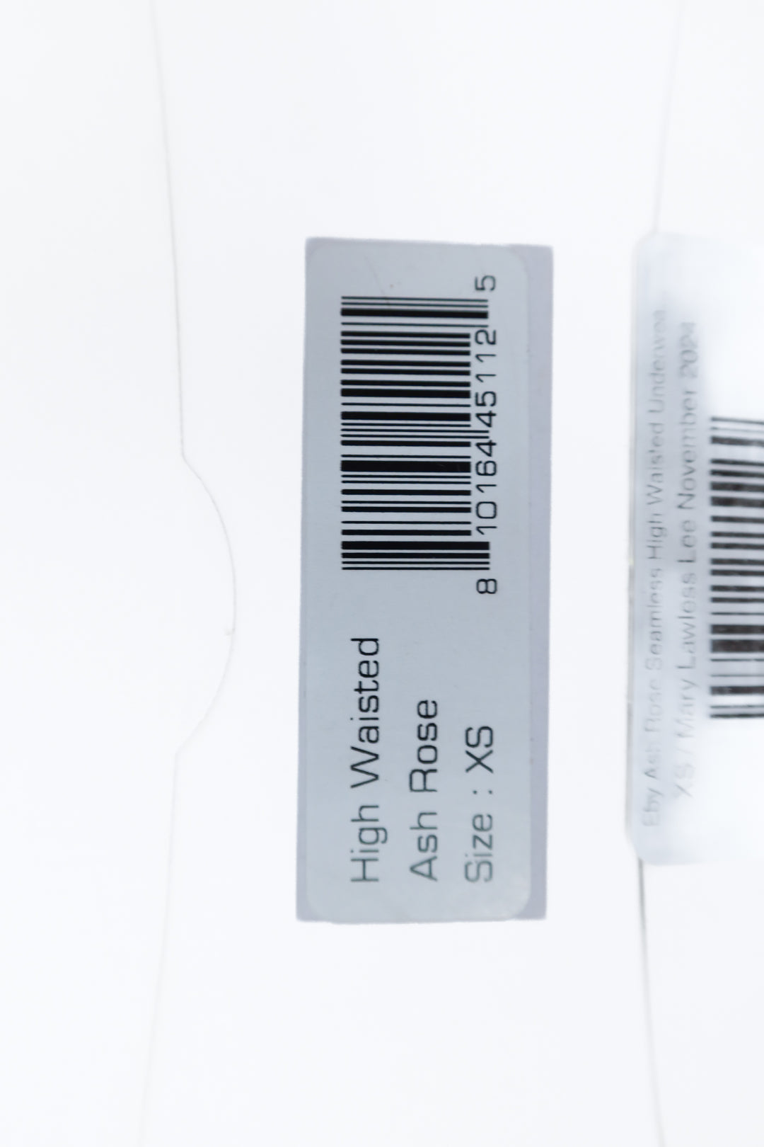 Eby Ash Rose Seamless High Waisted Underwear NWT (XS; Retail $19)