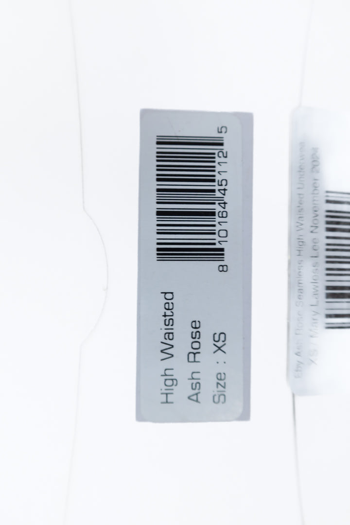 Eby Ash Rose Seamless High Waisted Underwear NWT (XS; Retail $19)