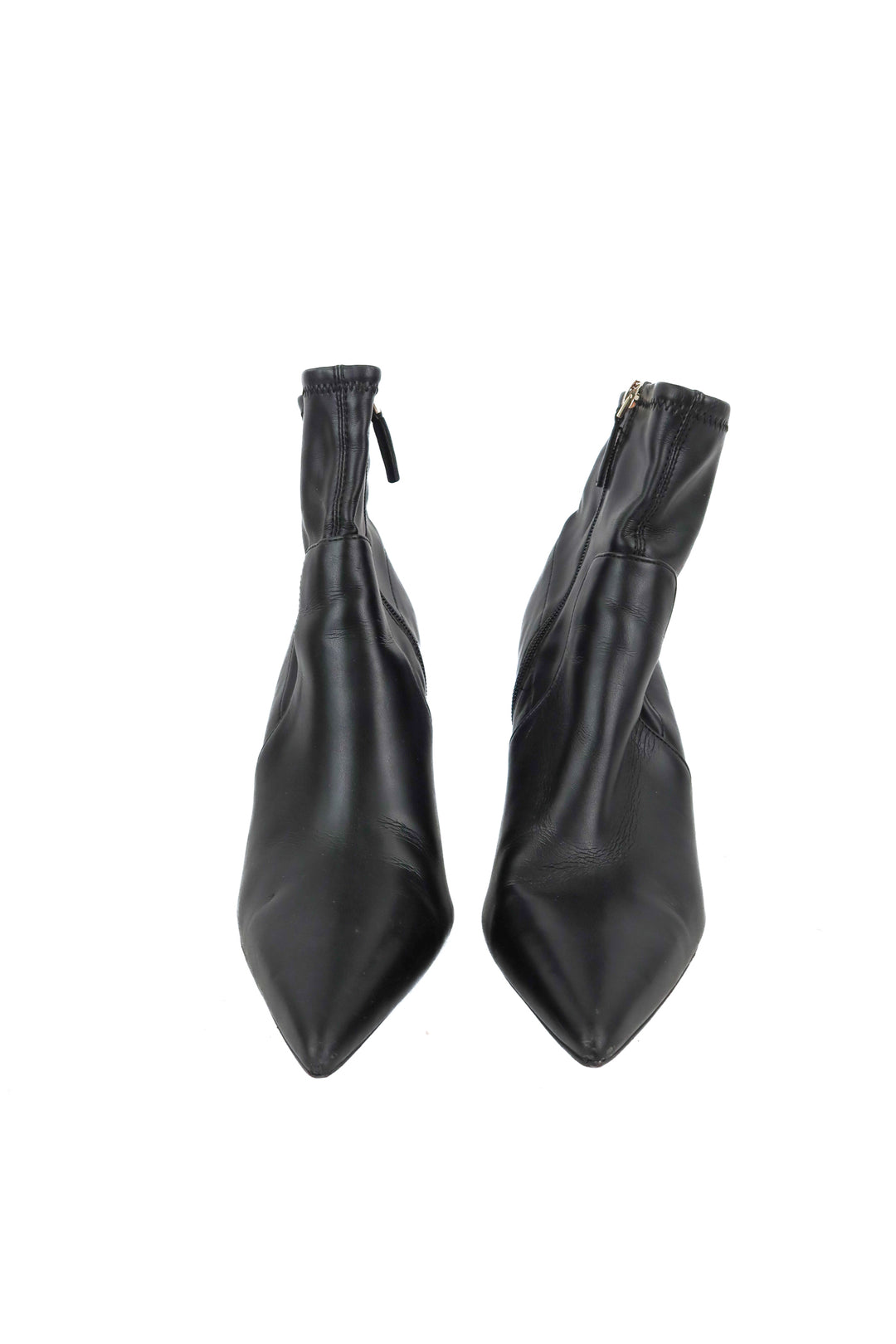 Zara black gold and black boots (41)