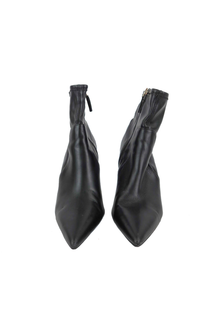 Zara black gold and black boots (41)