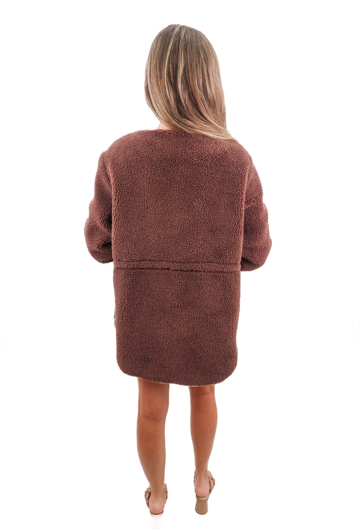 Varley teddy bear jacket (S; retail $270)