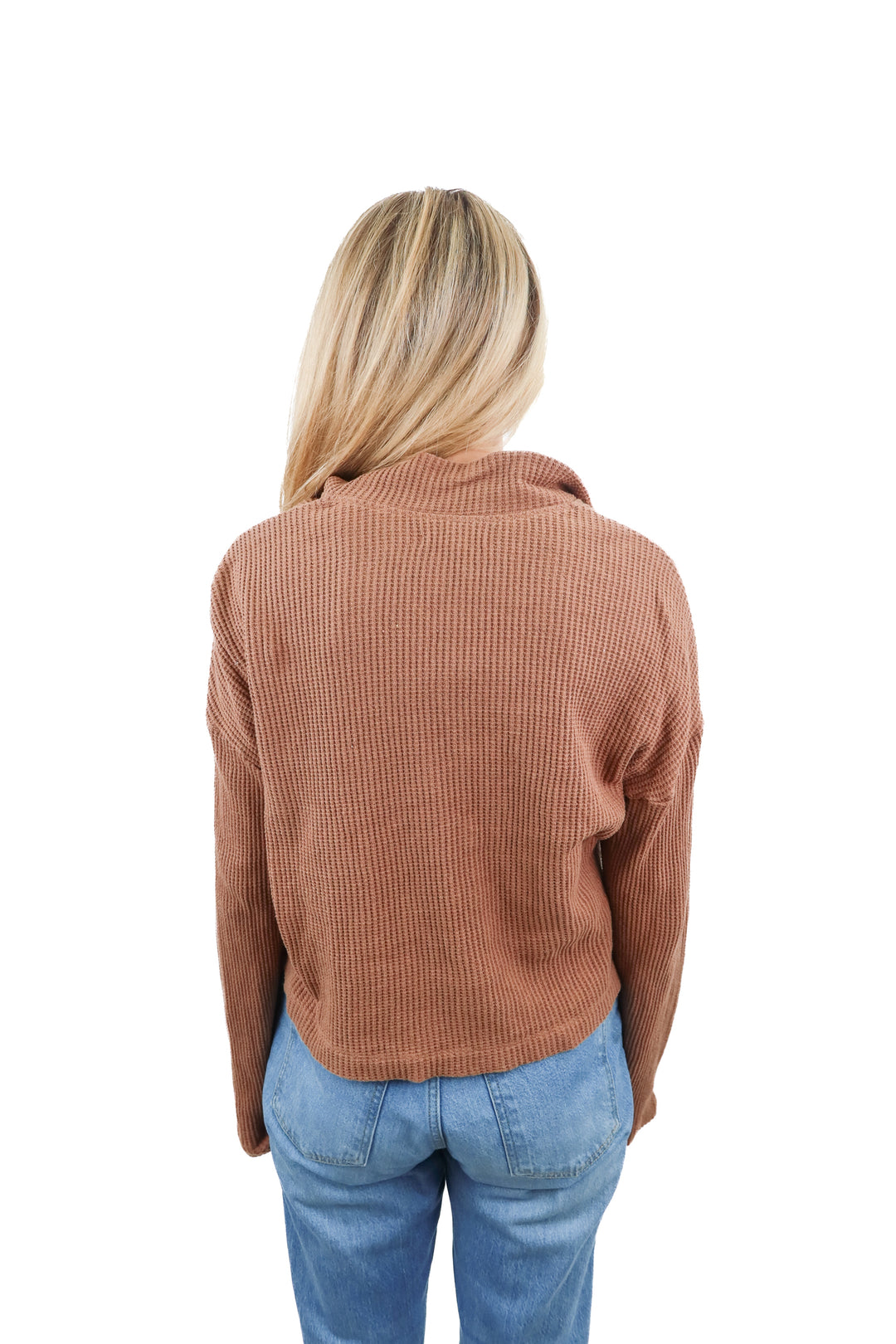 Reformation waffle knit top (S)