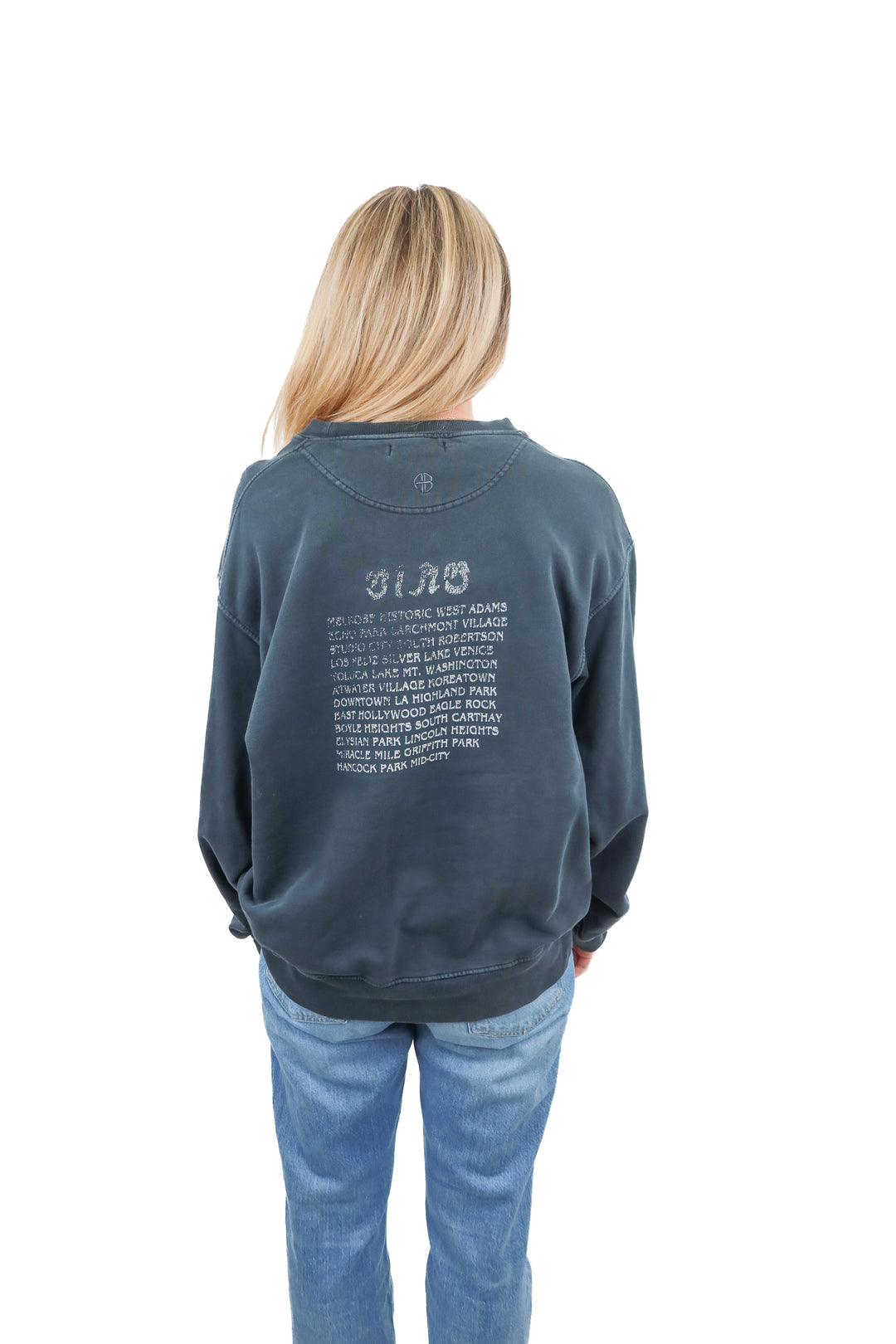 Anine Bing graphic sweatshirt (L; retail $220)