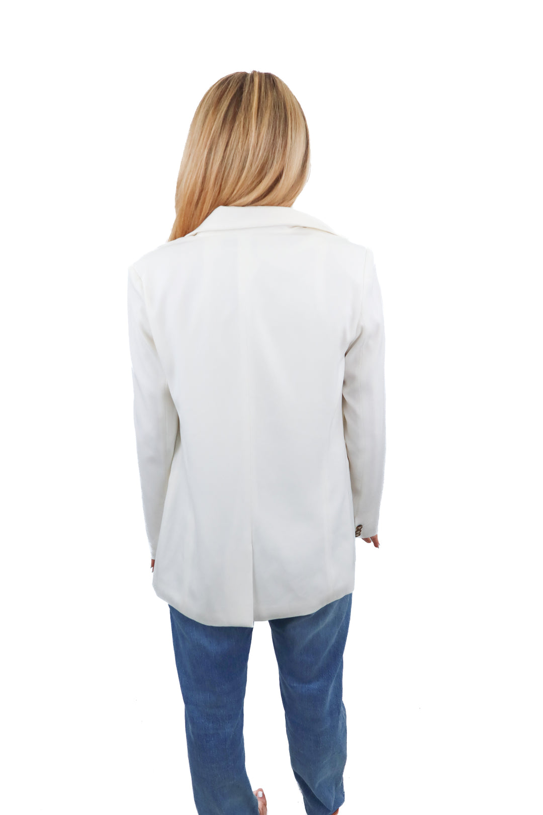 sans souci white blazer (s)