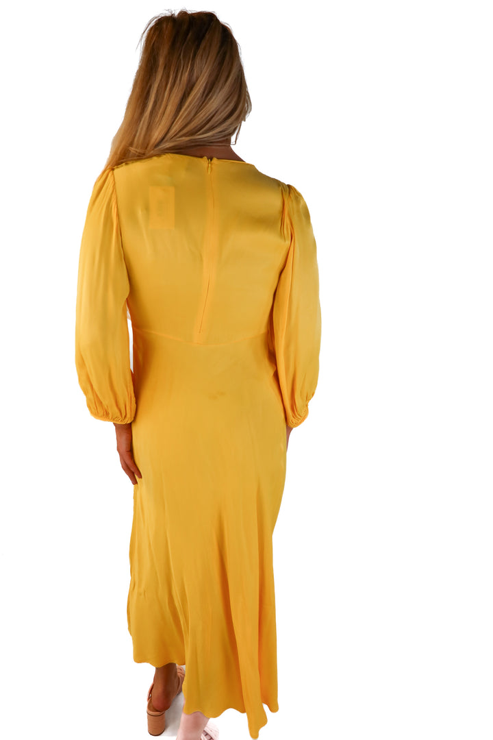 Farm Rio Yellow Dress (S; retail $295)