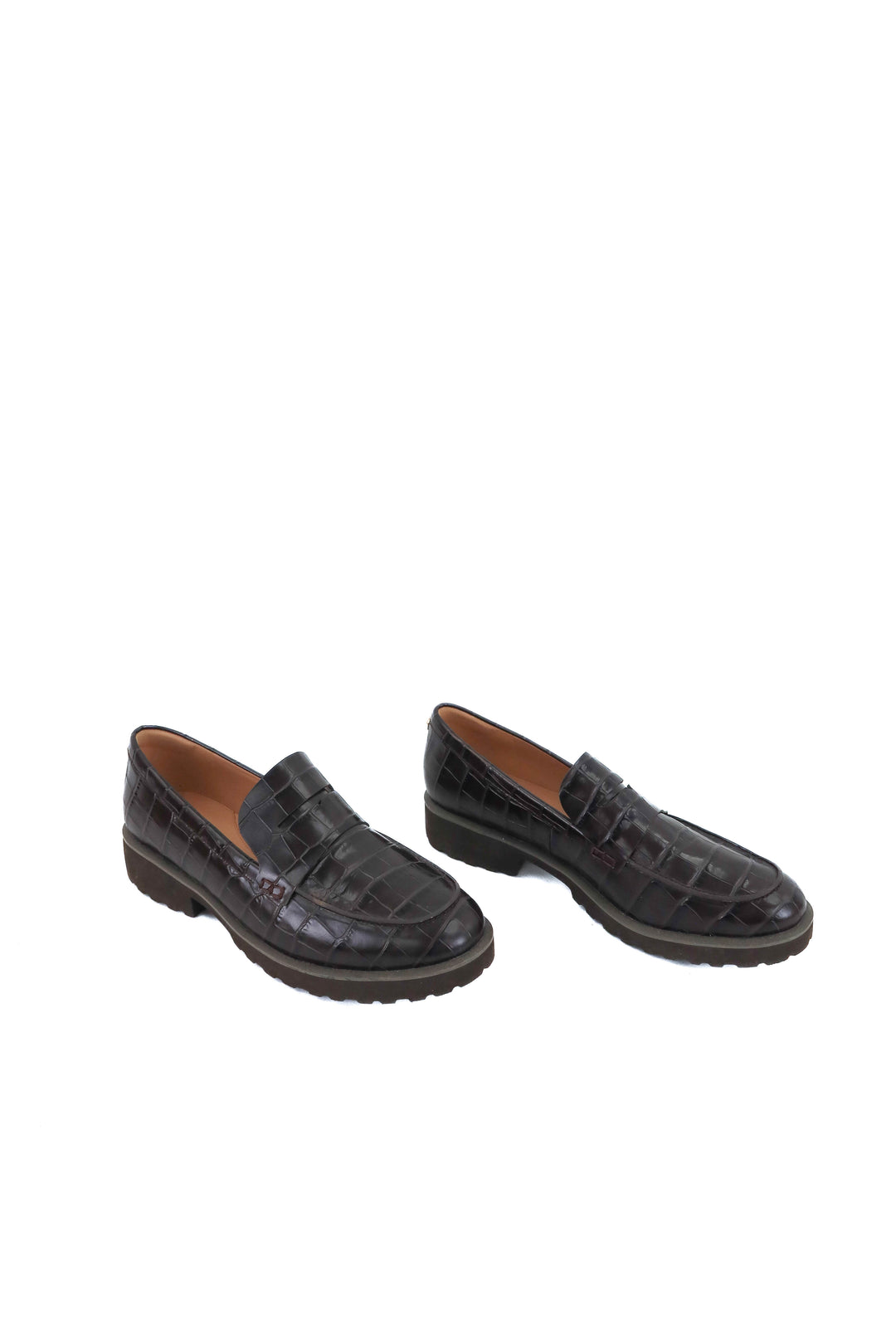 cole haan brown loafer (10; retail $160)