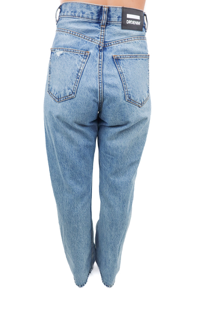 DR DENIM medium wash straight leg jeans (26)
