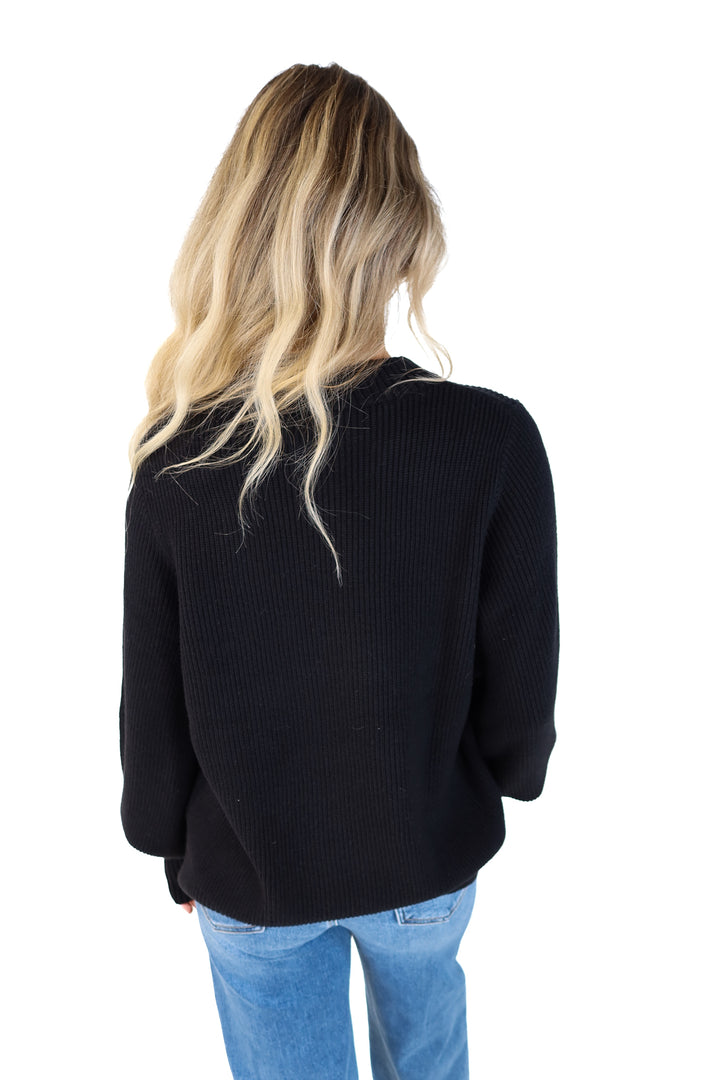 Vici Black Sweater (S; retails for $68)