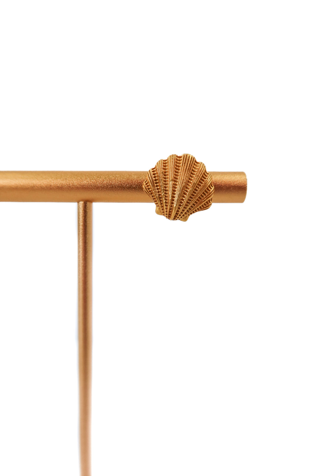 julie vos seashell single stud earring