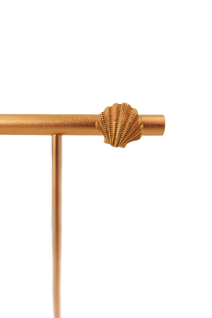 julie vos seashell single stud earring