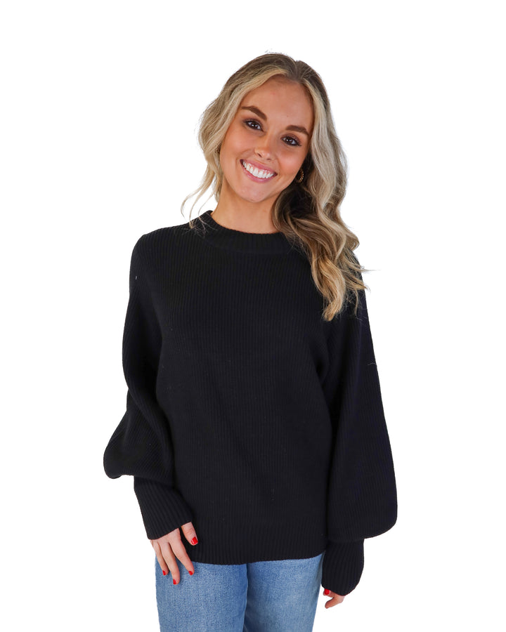 Vici Black Sweater (S; retails for $68)