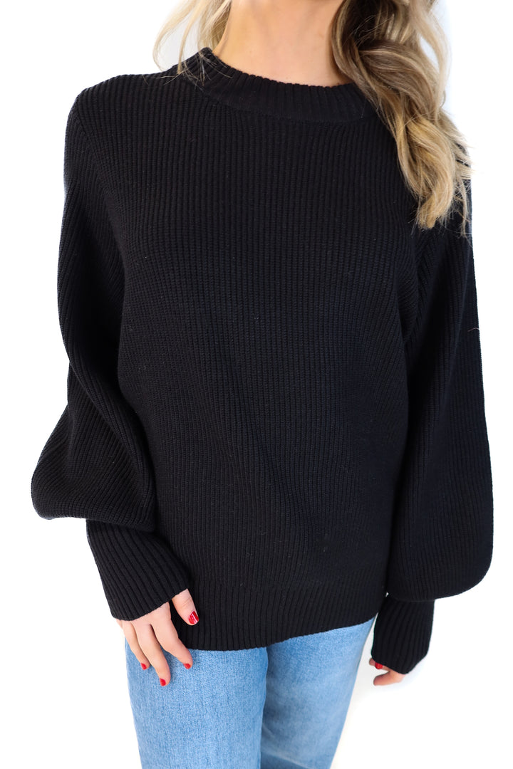Vici Black Sweater (S; retails for $68)