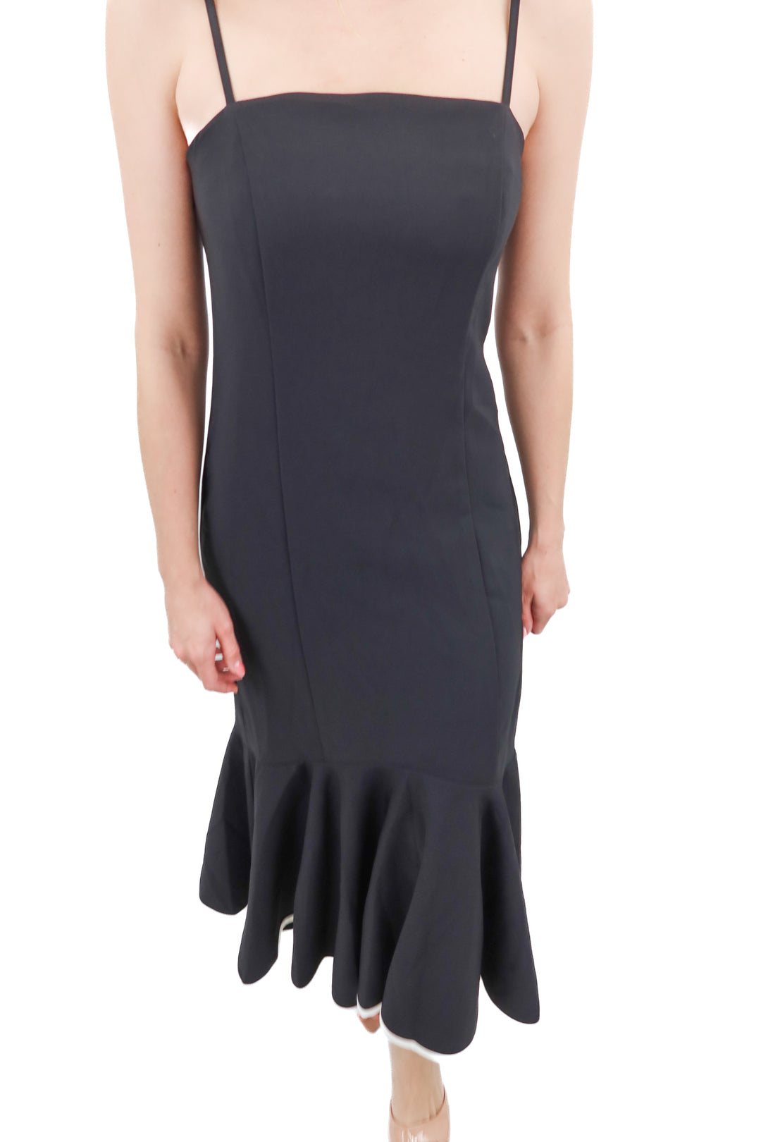 vici black mermaid style dress (s; retail $78)