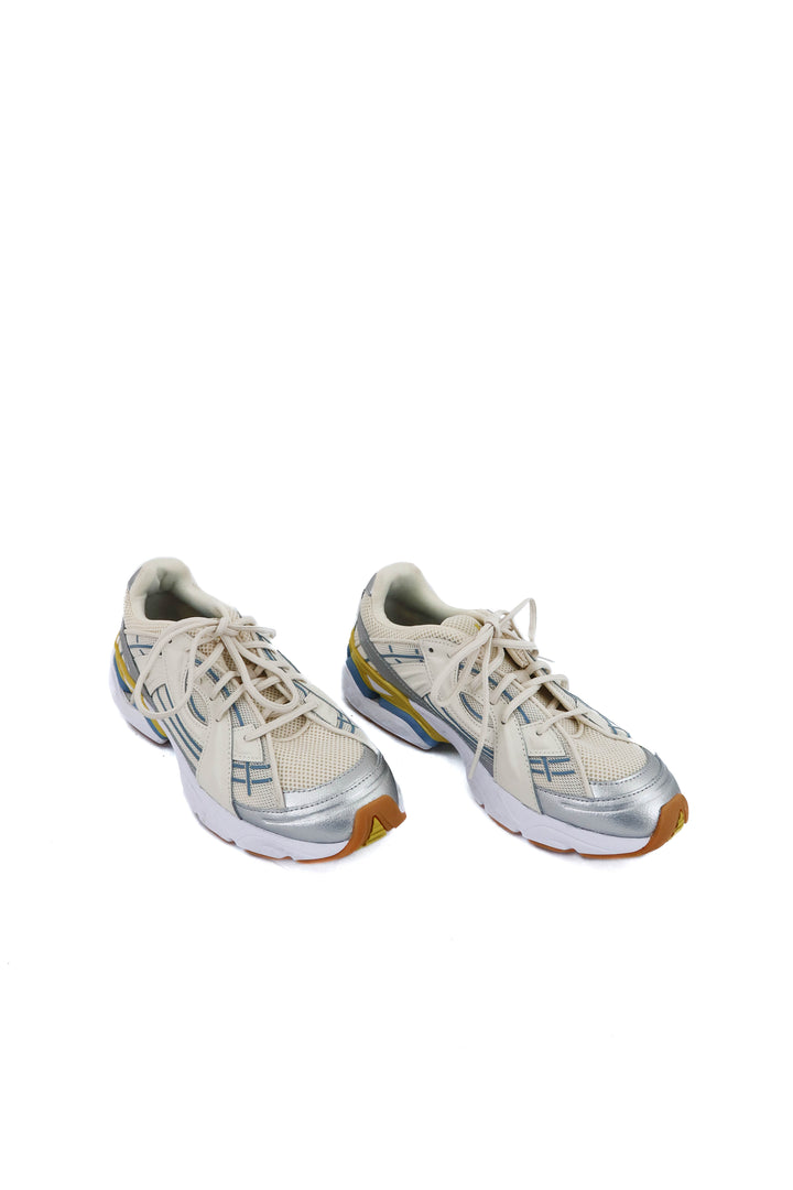 under armour white and yellow chunky sneaker (10; retail $70)