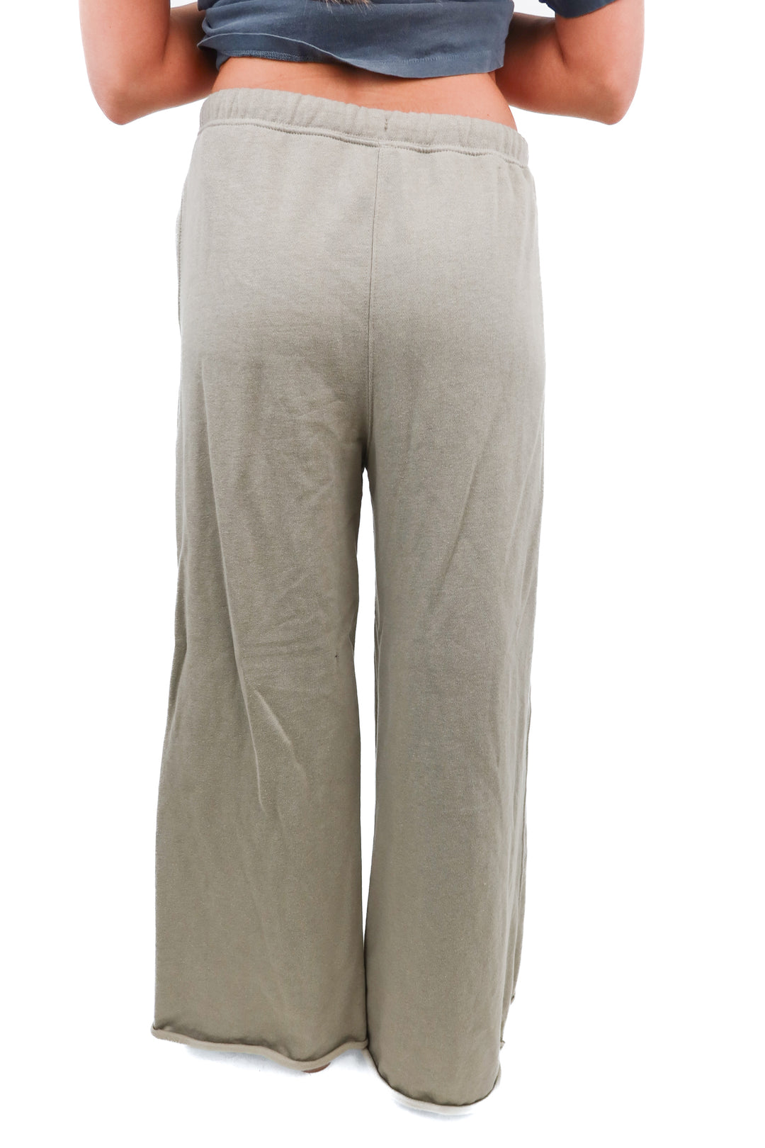 free people mvmt green sweatpants (s; retail $98)