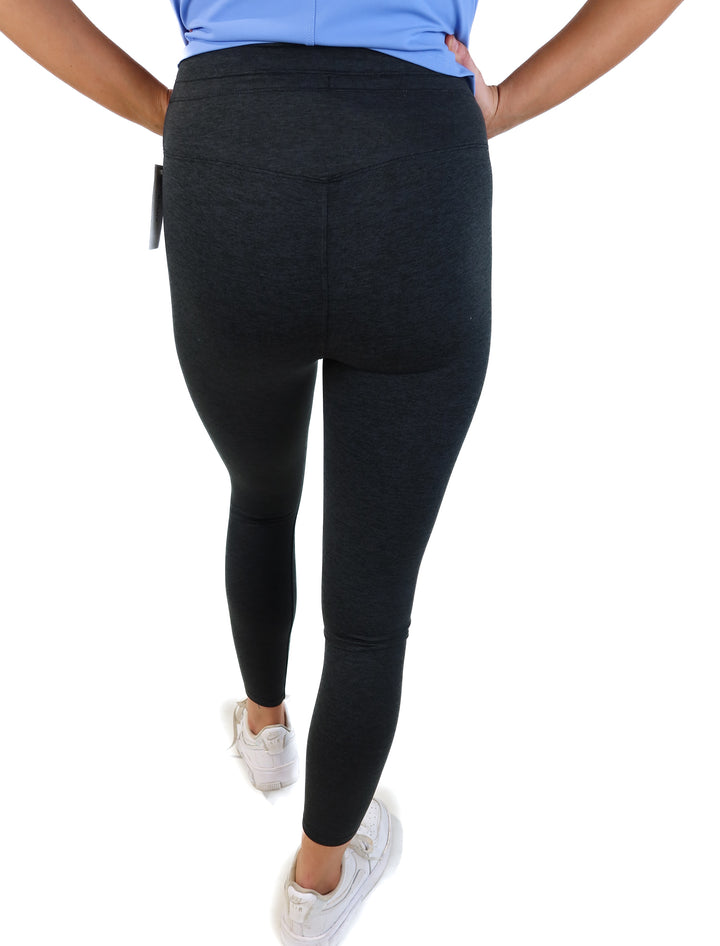 Spanx green heathered sky soft hi-rise leggings NWT (M; retails for $98)