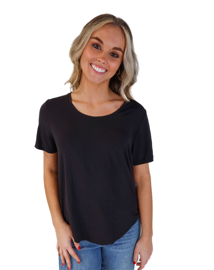 Tommy John black sleep tee NWT (s; retails for $55)