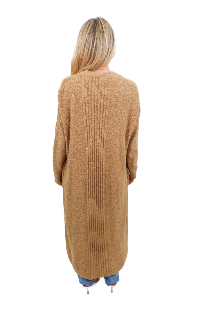 House of Harlow tan long sweater (XS)