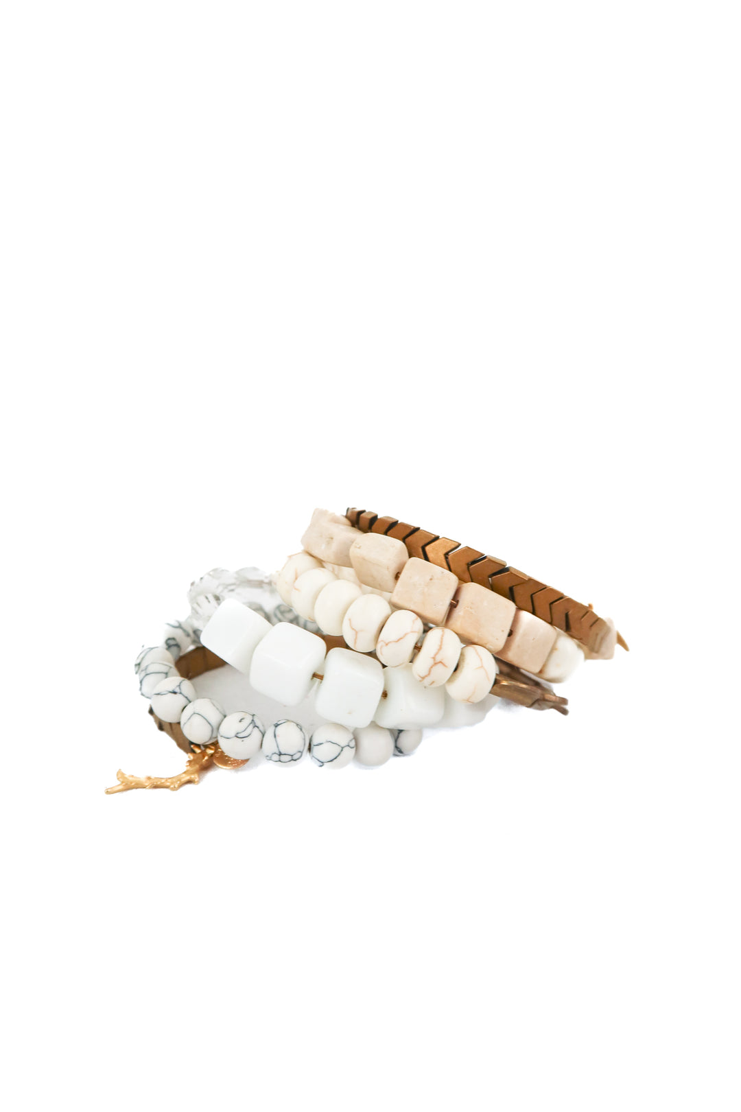 david aubrey tonal beaded wrap bracelet