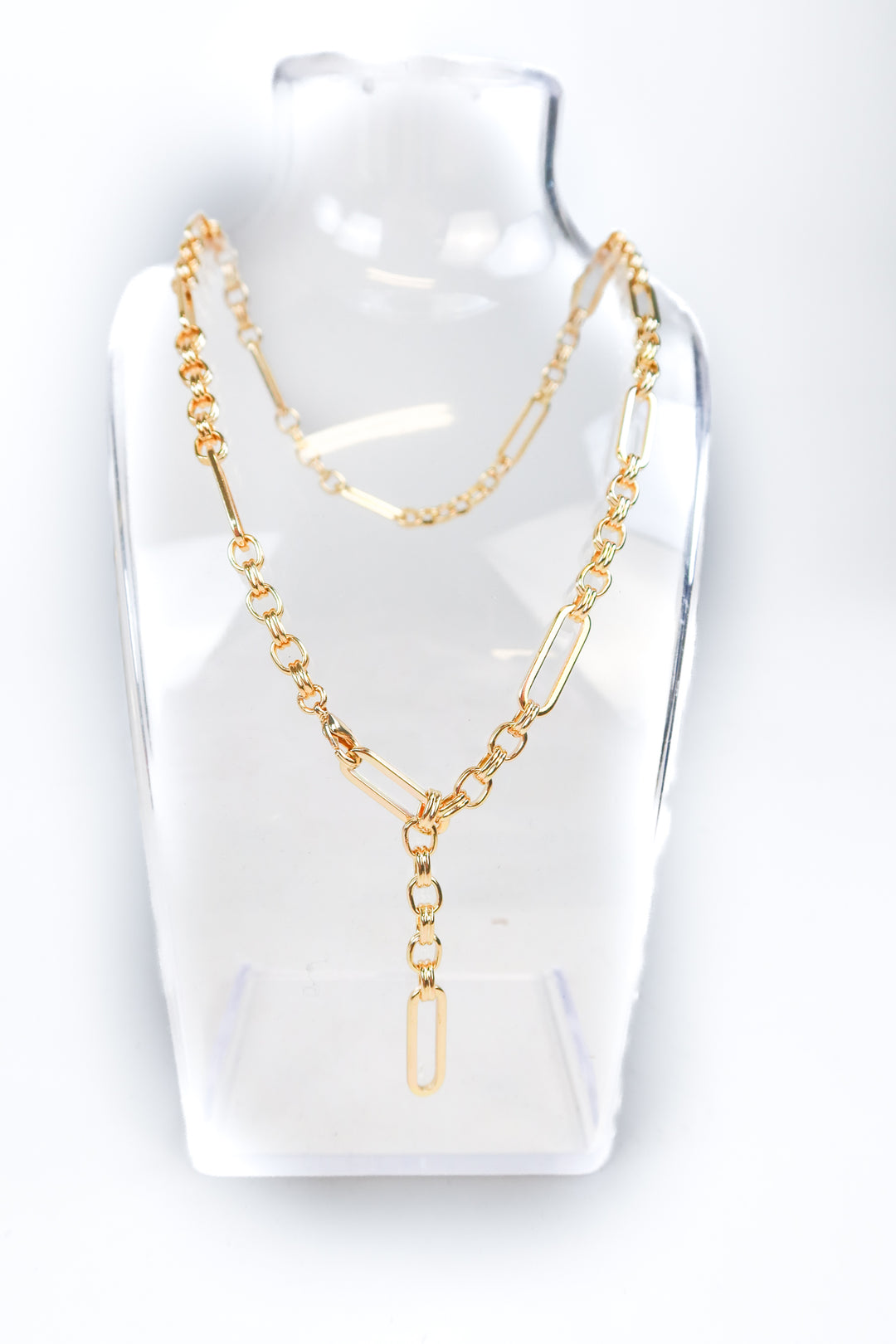 ALV jewels gold oval chain necklace (retails for $68)